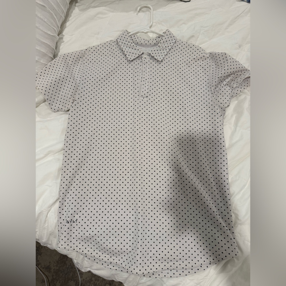 Men's BYLT scalloped polos
